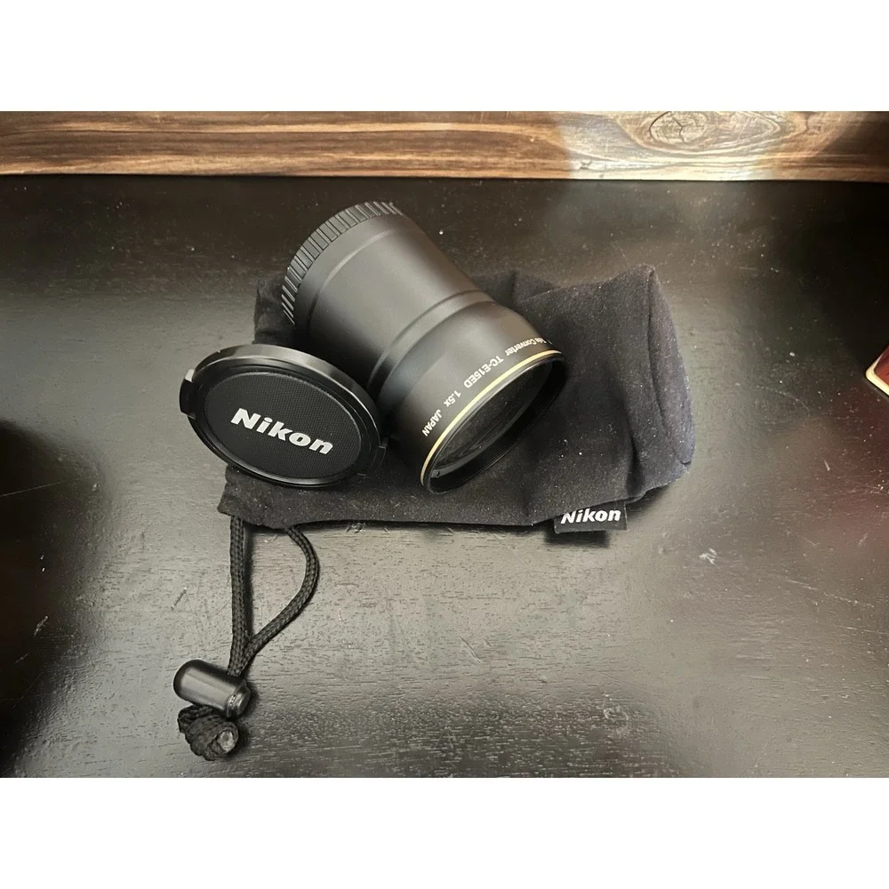 Nikon TC-E15ED Tele Converter 1.5x Camera Lens Made in Japan With Nikon Ur-E8‎